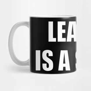 Learns Is A Scam - It's All A Scam Mug